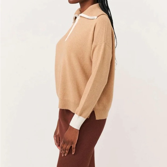 𝗕𝗥𝗢𝗗𝗜𝗘 𝗖𝗮𝘀𝗵𝗺𝗲𝗿𝗲 Pop Halfzip - Picture 3 of 7